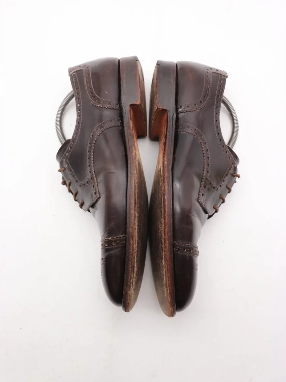 Church's Oxford Dress Shoe Men’s 8.5 F UK 9.5 Dark Brown Leather Cap Toe England